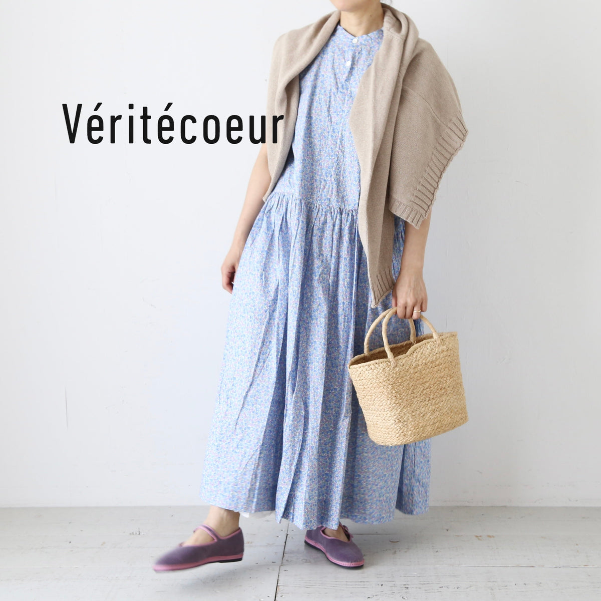 Véritécoeur ヴェリテクール 日本製 ナチュラル服・リネン・ワンピース