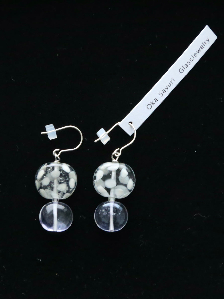 Oka Sayuri GlassJewelry ピアス [C-17] – CREER