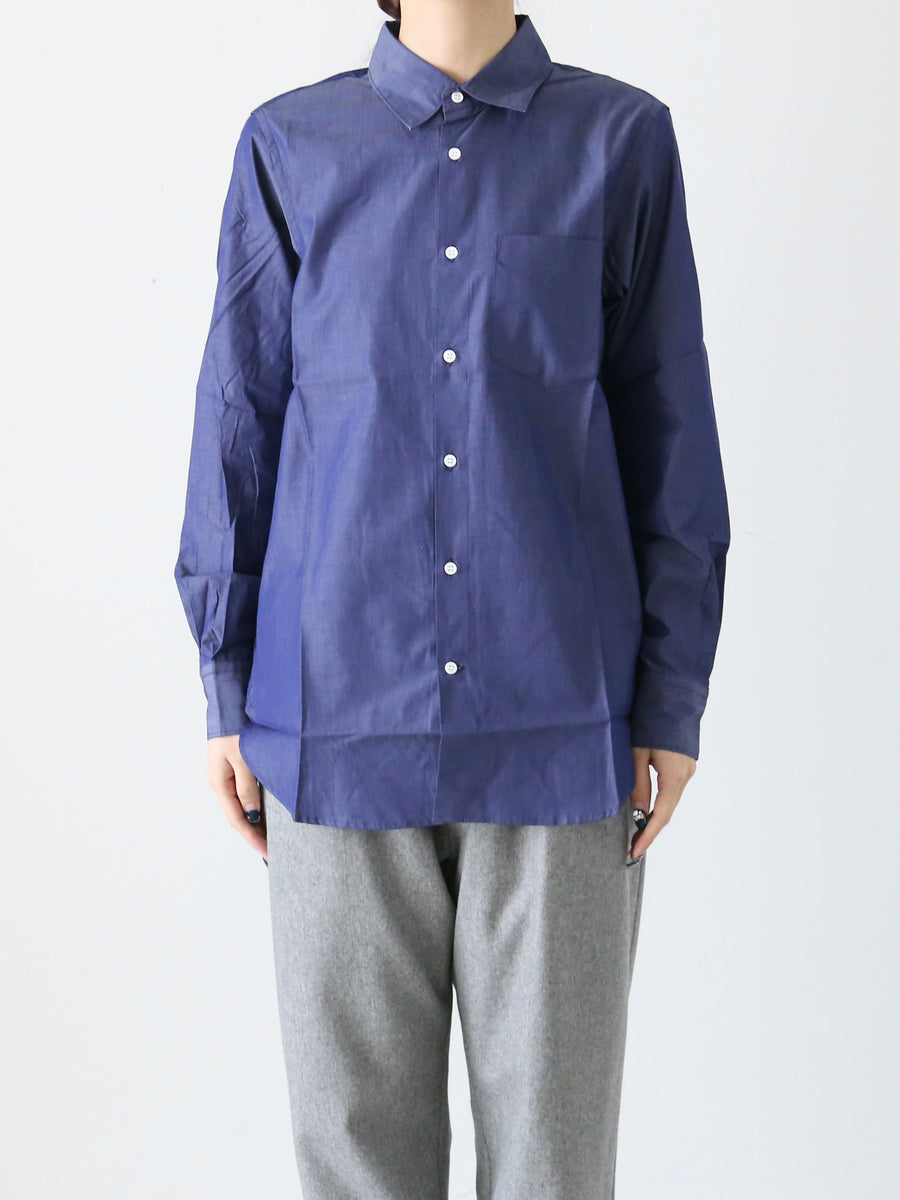OLDMAN'S TAILOR レギュラーカラーシャツ [OMT-AW373] – CREER