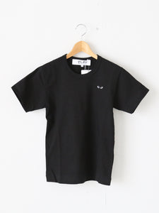 PLAY COMME des GARCONS Tシャツ(ブラック×ブラックハート) [AX-T064-051]