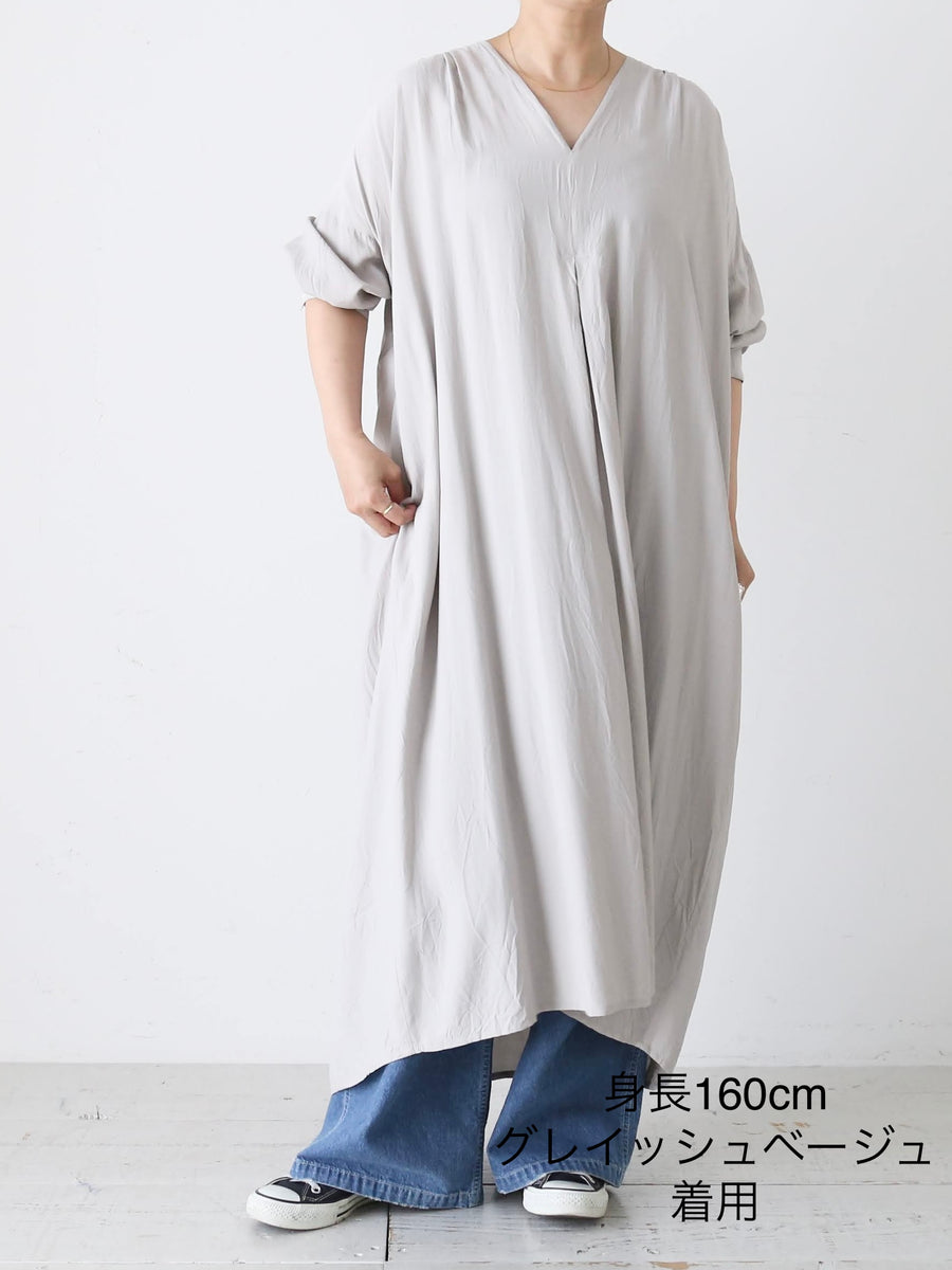 suzuki takayuki Vネックドレス [S251-29] – CREER