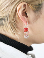 Load image into Gallery viewer, Oka Sayuri Glass Jewelry イヤリング