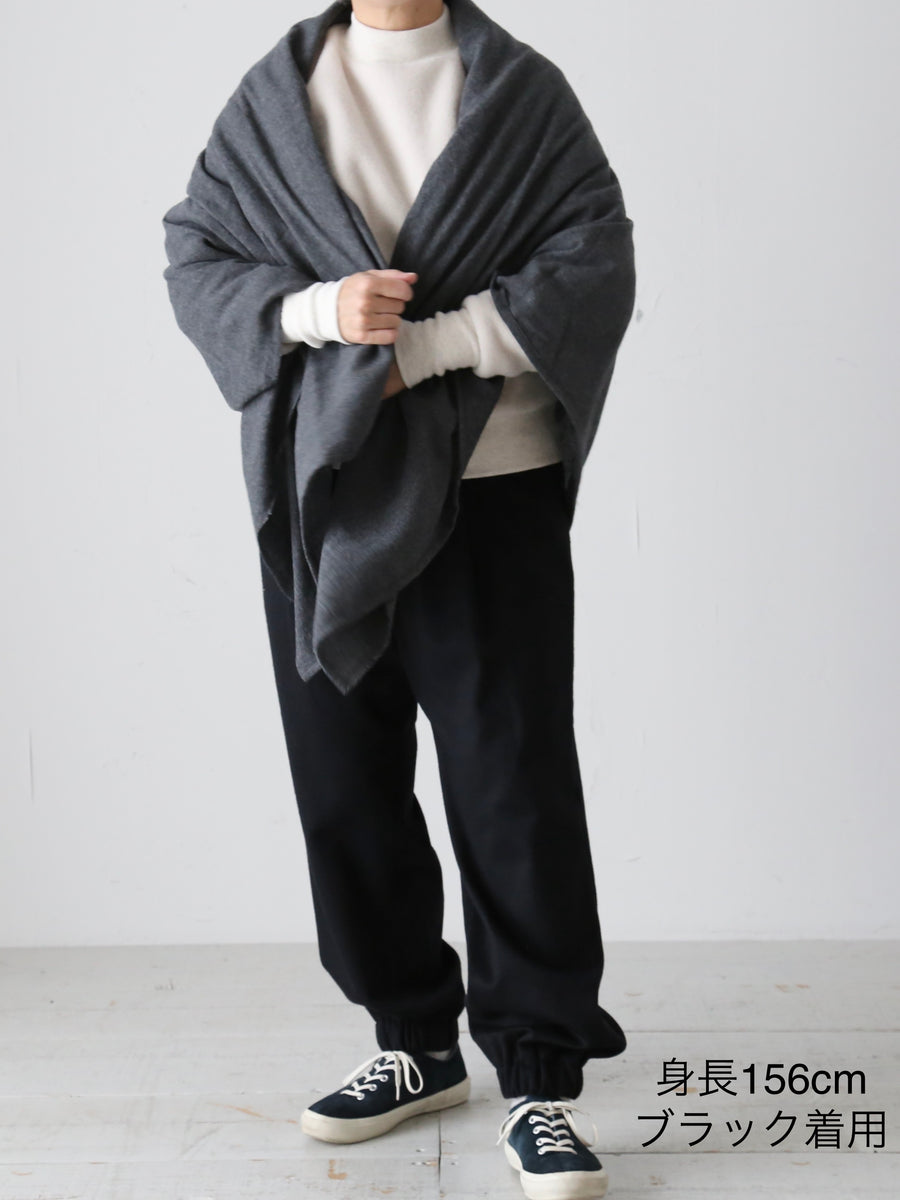 Veritecoeur バンドヘム ウールパンツ ウールカシミヤ 2色 – CREER