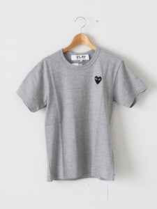 PLAY COMME des GARCONS Tシャツ(グレー×ブラックハート) [AX-T076-051]
