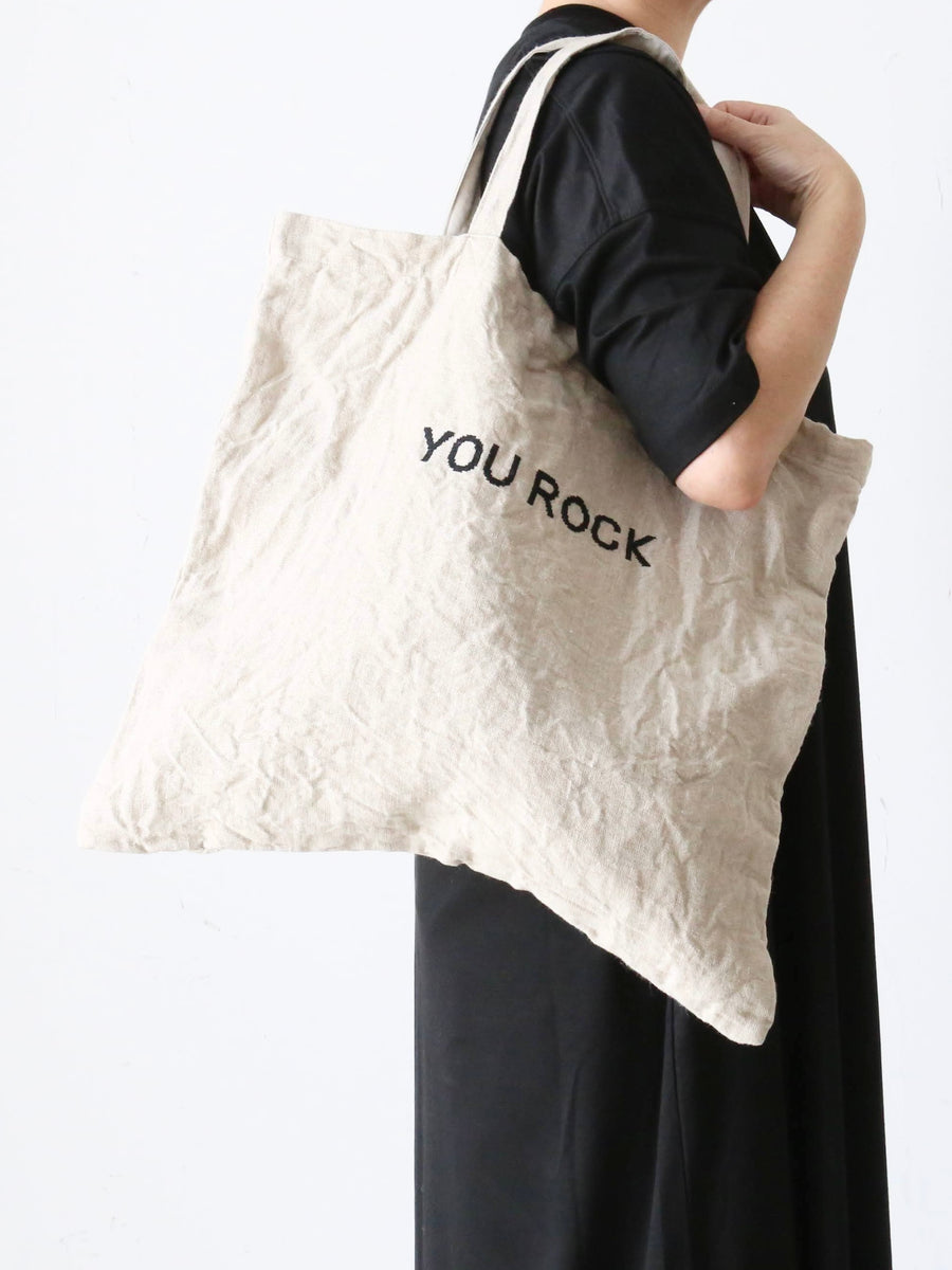 【新品・未使用】R&D.M.CO- I’m bag トートバッグ　クリーム色 R&D.M.Co. I'm bag トートバッグ クリーム - メルカリ