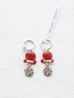 Load image into Gallery viewer, Oka Sayuri Glass Jewelry イヤリング