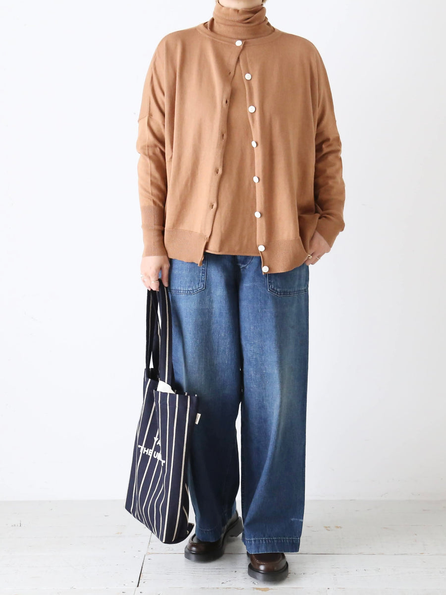 Veritecoeur 5カラー タートルネック コットンシルクカシミヤ 3色 – CREER