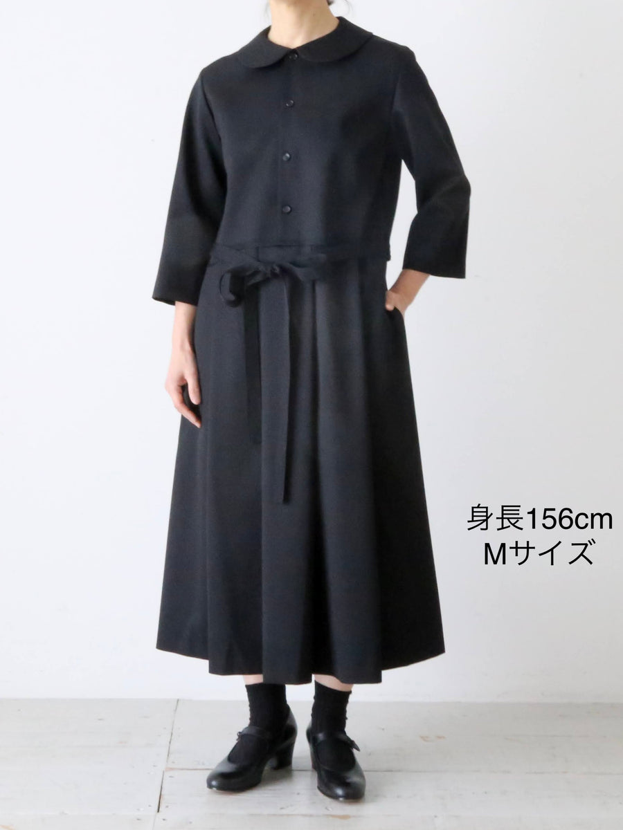 tao タオ コム デ ギャルソン ウールギャバ後染めワンピース – CREER