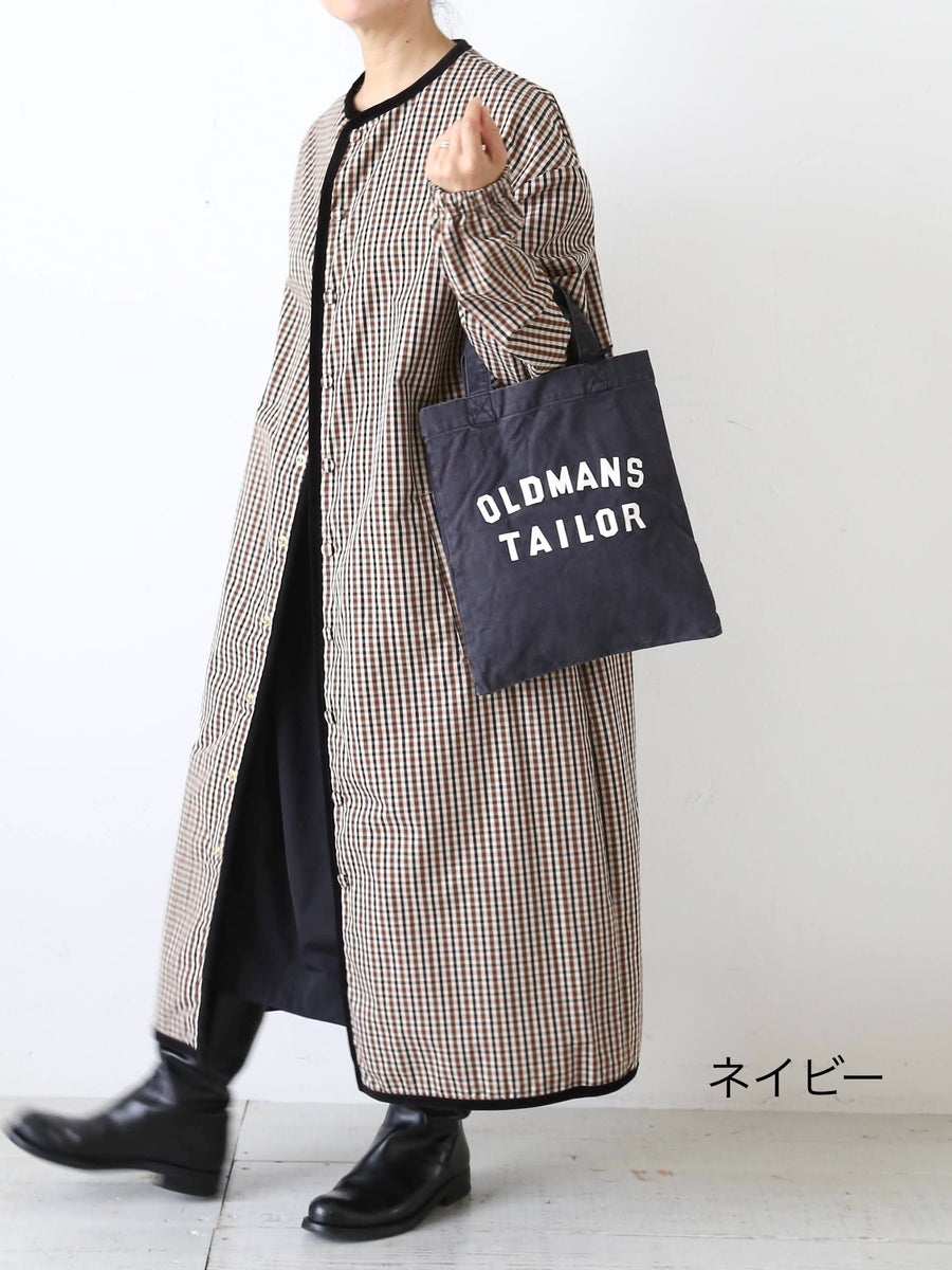 OLDMAN'S TAILOR オールドマンズテーラー OMTプリントミニトートバッグ