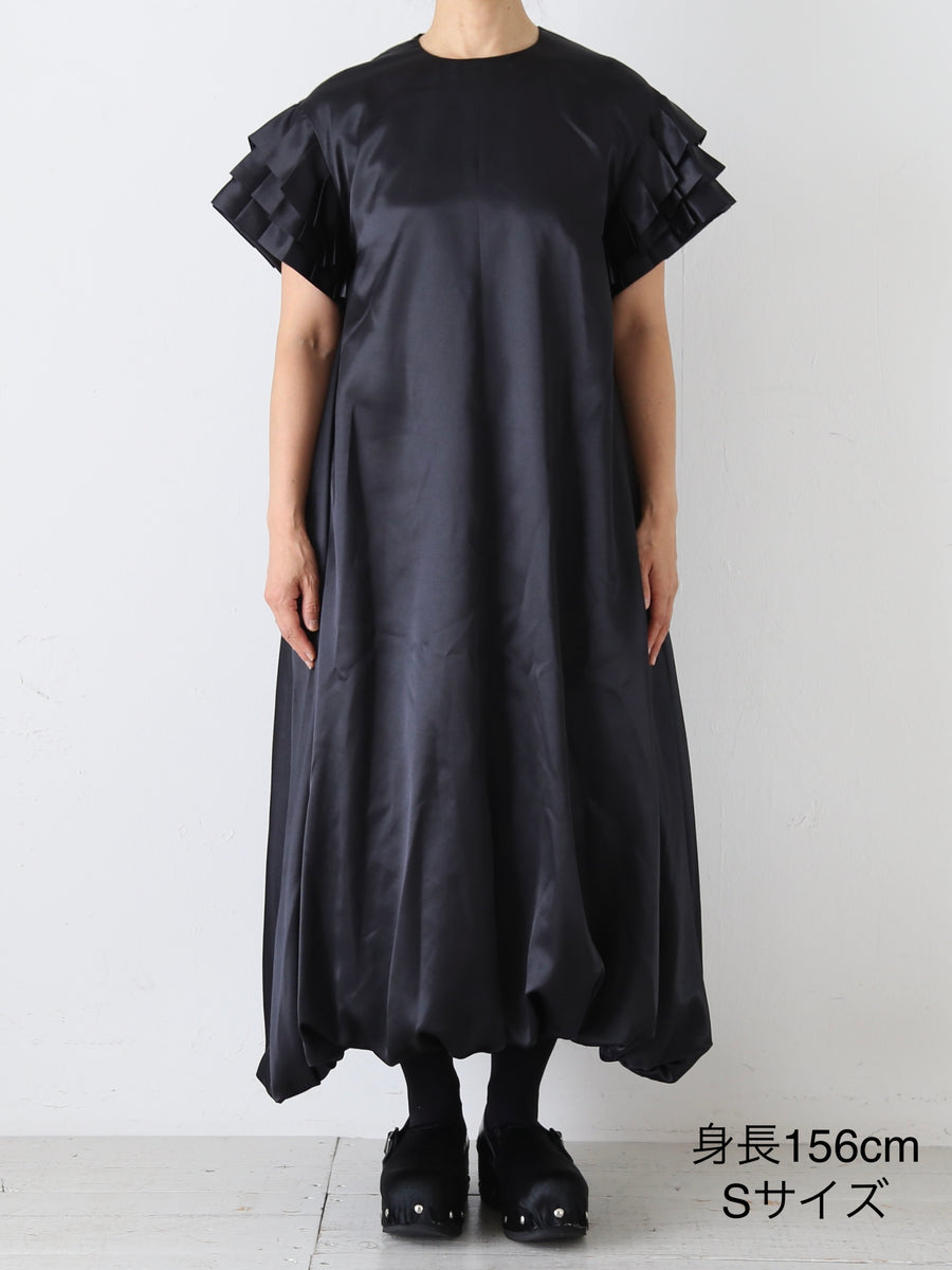 noir kei ninomiya ノワールケイニノミヤ エステルサテンワンピース
