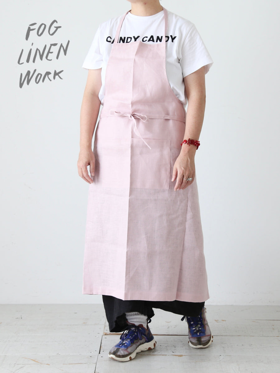 fog linen work リネンフルエプロン[LKA004-227] – CREER