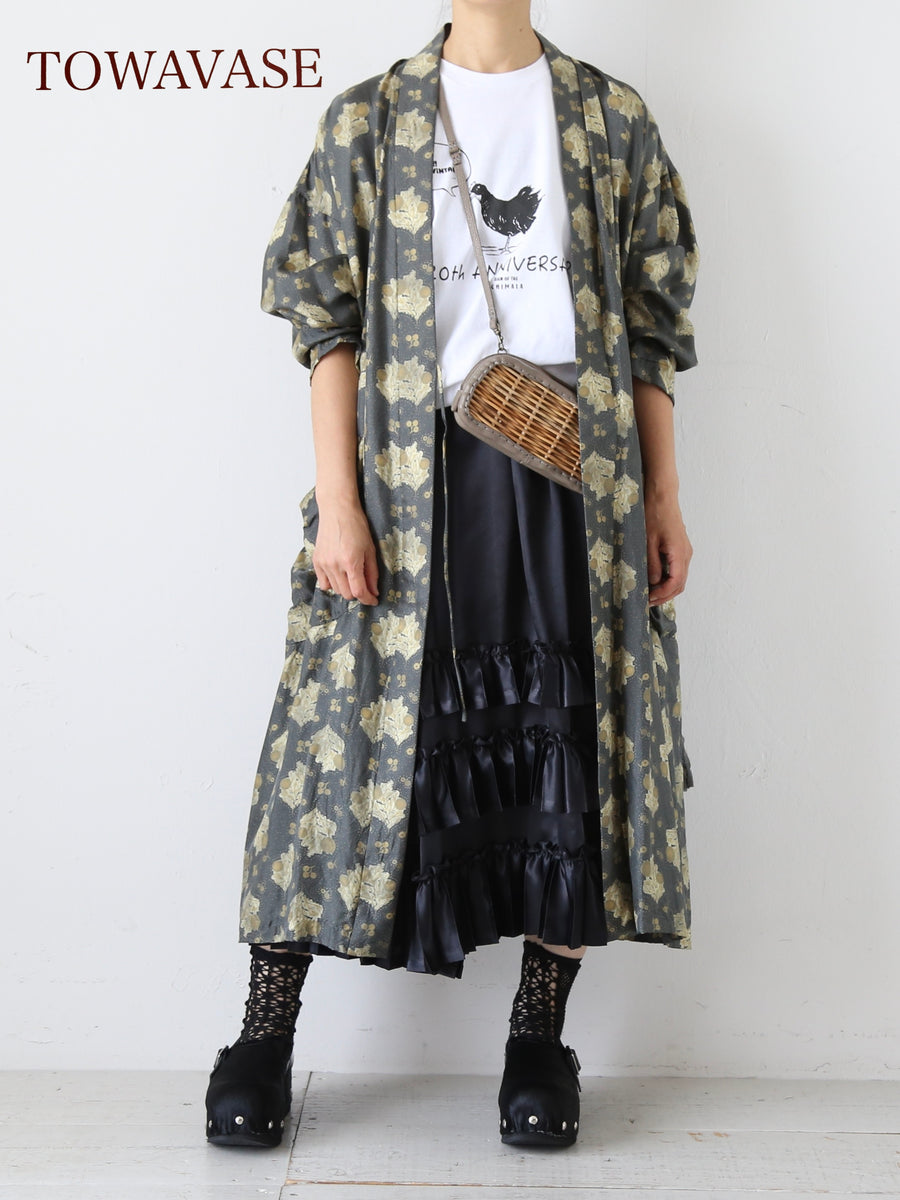 TOWAVASE トワヴァーズ レネルローブ シルク更紗 [32-0016A]｜CREER