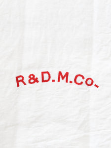 R&D.M.Co- R&D.M.Co-エンブロイダリーエプロン [6559]
