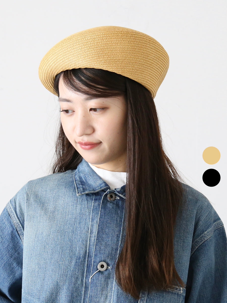 寺 未使用 タグ付き Chisaki チサキ Shima ベレー帽 ナチュラル chisaki チサキ 日本 2016 帽子 Shima – CREER