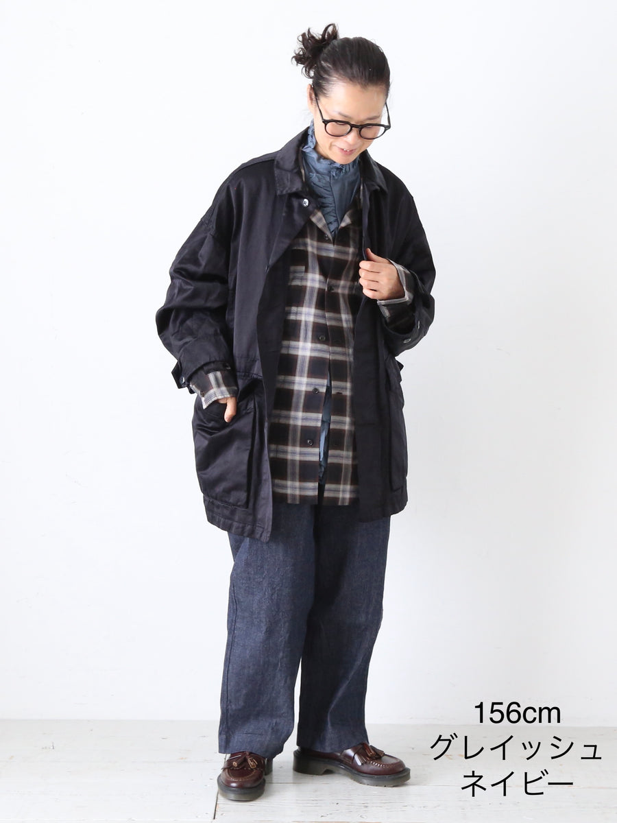 Lサイズ！ENGINEEREDGARMENTS × K-WAY オーバーオール TOUJOURS カバーオールジャケット [AM45AJ01] – CREER