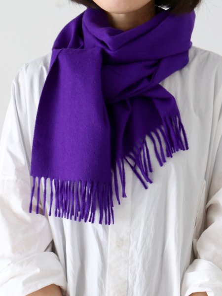 Joshua Ellis マフラー Joshua Ellis マフラー（ネロ／パープル）[JOS20W] – CREER