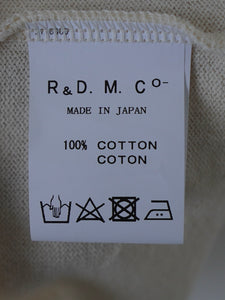 R&D.M.Co- ニットソークルーネックシャツ [5062]
