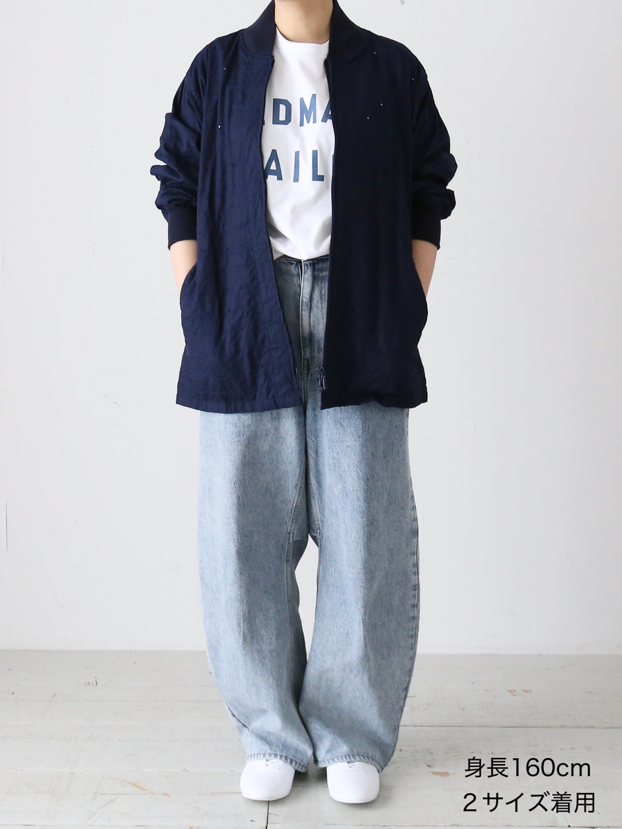 ts(s) ティーエスエス 日本 鈴木卓爾 エンブロイダリージップフロント