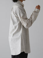 画像をギャラリービューアに読み込む, FRANK LEDER ホワイトラインコットンオールドスタイルシャツ [0426038]
