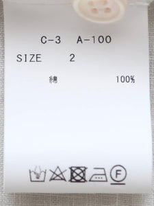 masnou design  シャツ バンドカラー[C-3]