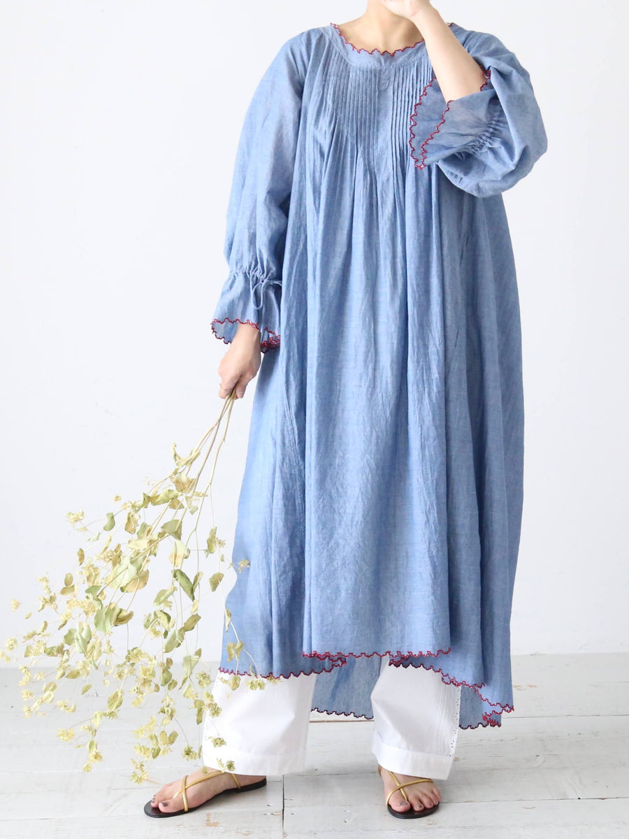 TOWAVASE「FLORIANE」ドレス BLUE