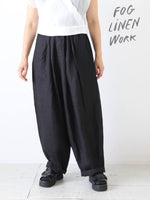 Load image into Gallery viewer, fog linen work クィンコクーンパンツ [LWC032]
