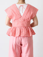 画像をギャラリービューアに読み込む, BUNON ギンガムリボンジレ [BN2630]
