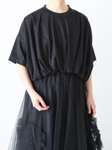 【★美品★Mサイズ】ノアール ケイニノミヤ コムデギャルソン 長袖 Tシャツ 黒 noir kei ninomiya - 【☆美品☆Mサイズ】ノアール ケイニノミヤ