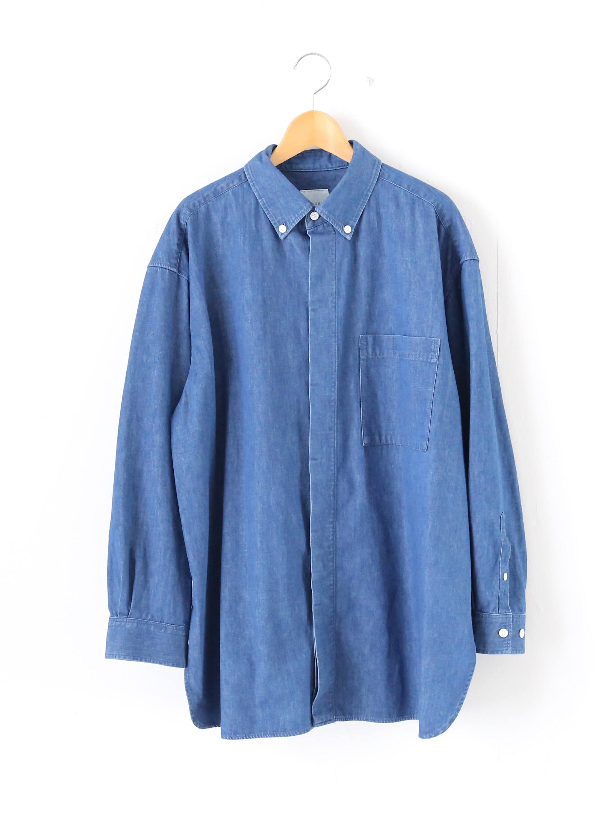 TOUJOURS バイオウォッシュバギーB.Dシャツ [HM43MS02]