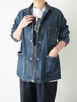 画像をギャラリービューアに読み込む, chimala デニムチョアジャケット [CS40-JT11A]
