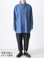 画像をギャラリービューアに読み込む, TOUJOURS バイオウォッシュバギーシャツ [HM43MS01]
