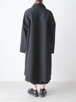 画像をギャラリービューアに読み込む, tao ウールギャバ後染めコート [TC-C101-051]

