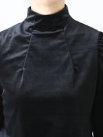 Load image into Gallery viewer, noir kei ninomiya ベロアストレッチTシャツ [3R-T015-051]
