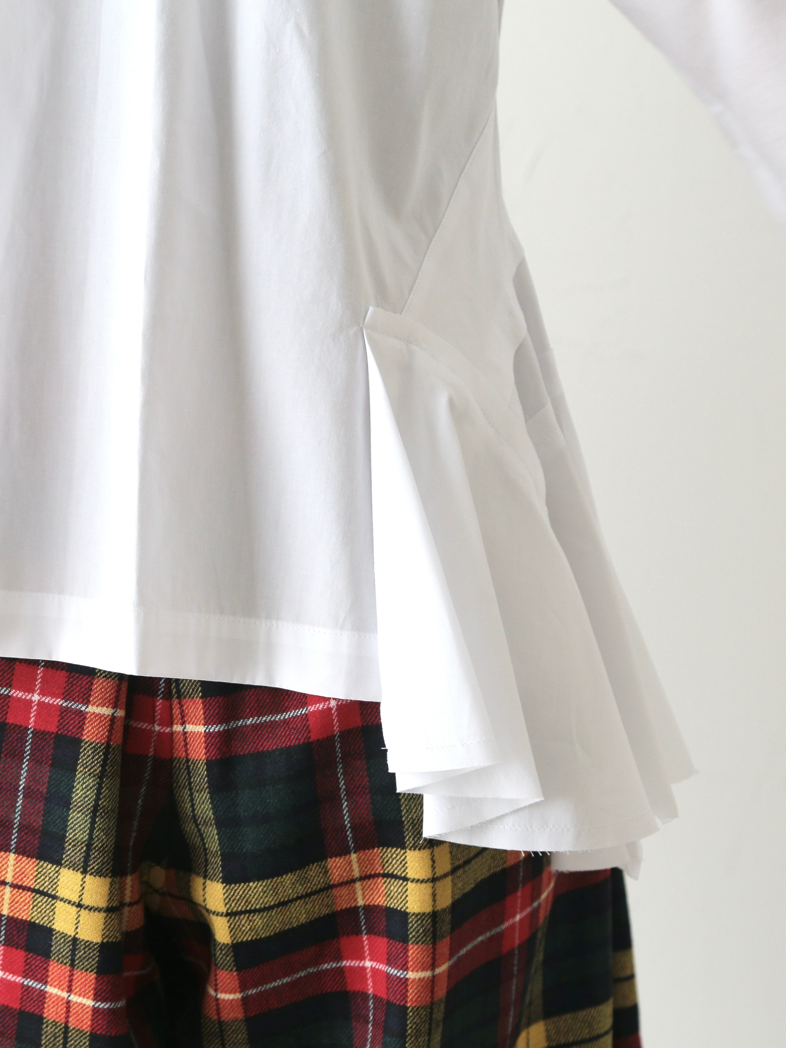 tao 綿ブロードブラウス(ハイネック) [TP-B016-051]