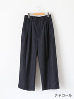 画像をギャラリービューアに読み込む, TOUJOURS 2インプリーツバギーパンツ [YM43KP03]
