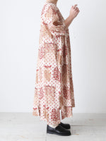 画像をギャラリービューアに読み込む, tao ナイロンタフタプリントワンピース Fumi Imamura [TQ-O004-051]
