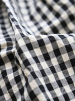 画像をギャラリービューアに読み込む, R&amp;D.M.Co- ギンガムチェックゴムパンツ [7608]
