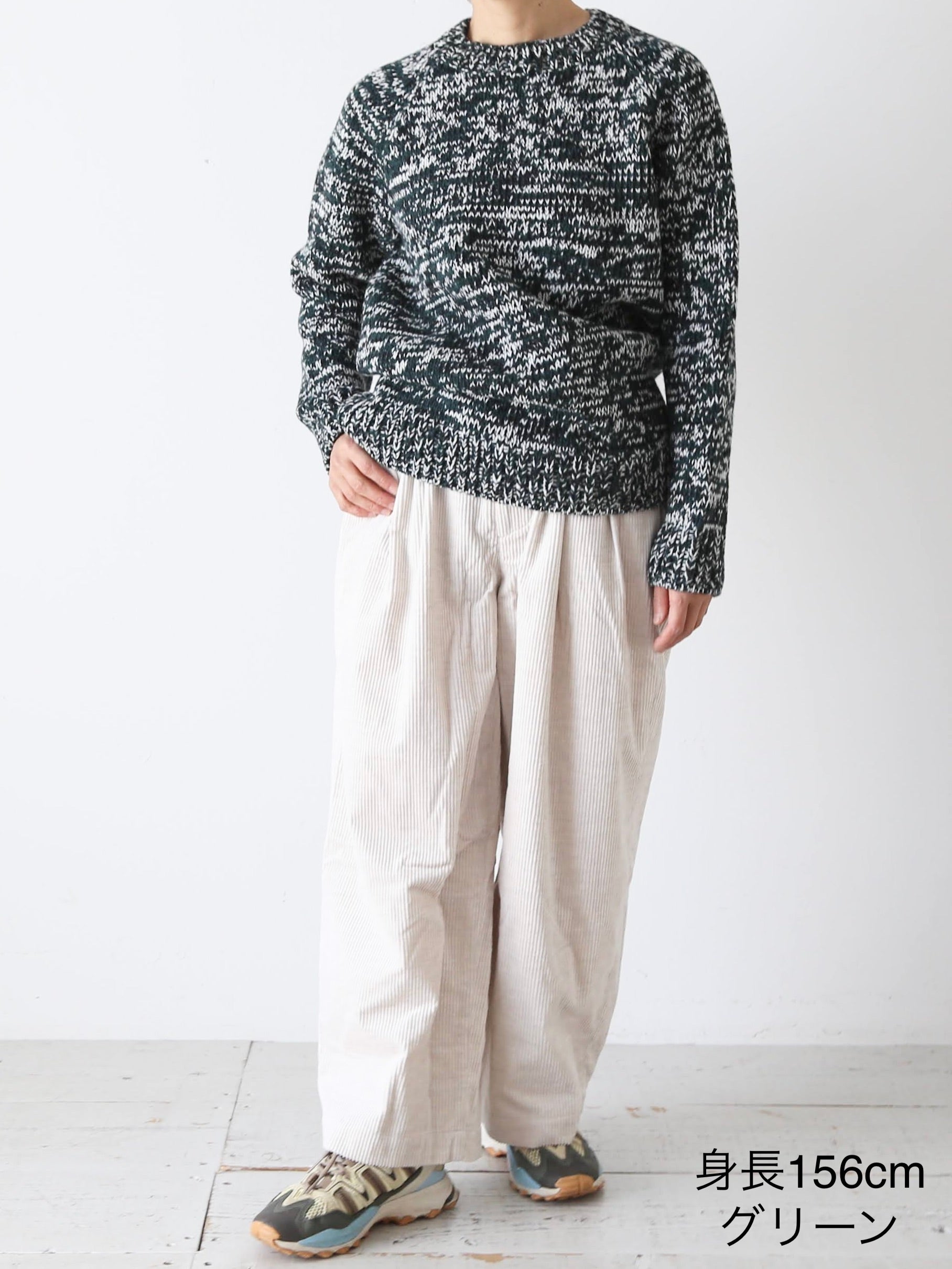 Masnou design クルーネックセーター [Tj-6]