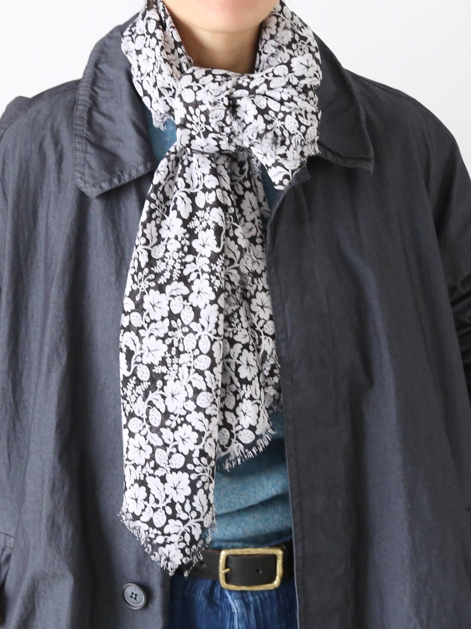 R&D.M.Co- ワイルドベリーガーゼショール [7770] – CREER