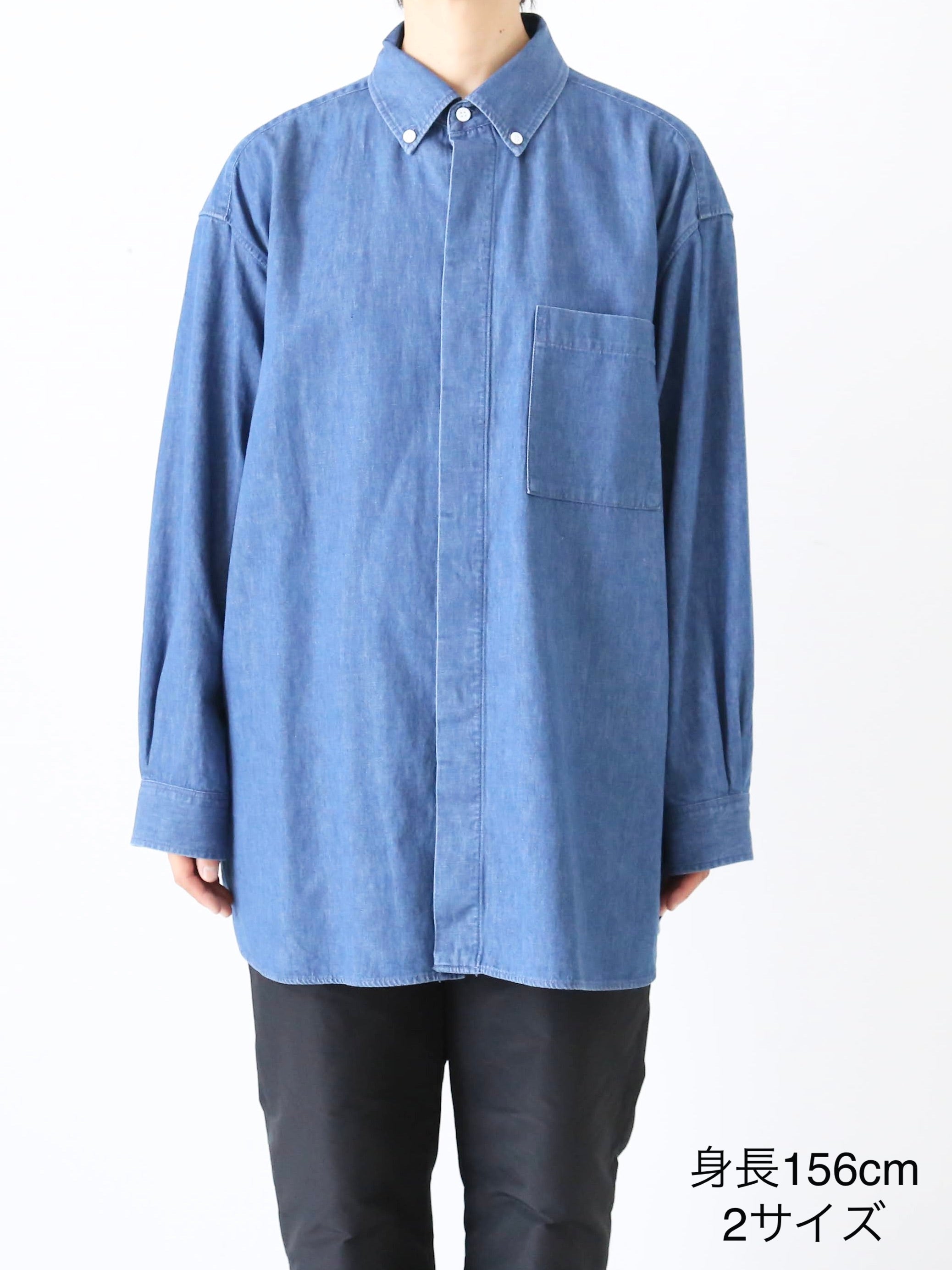 TOUJOURS バイオウォッシュバギーB.Dシャツ [HM43MS02]