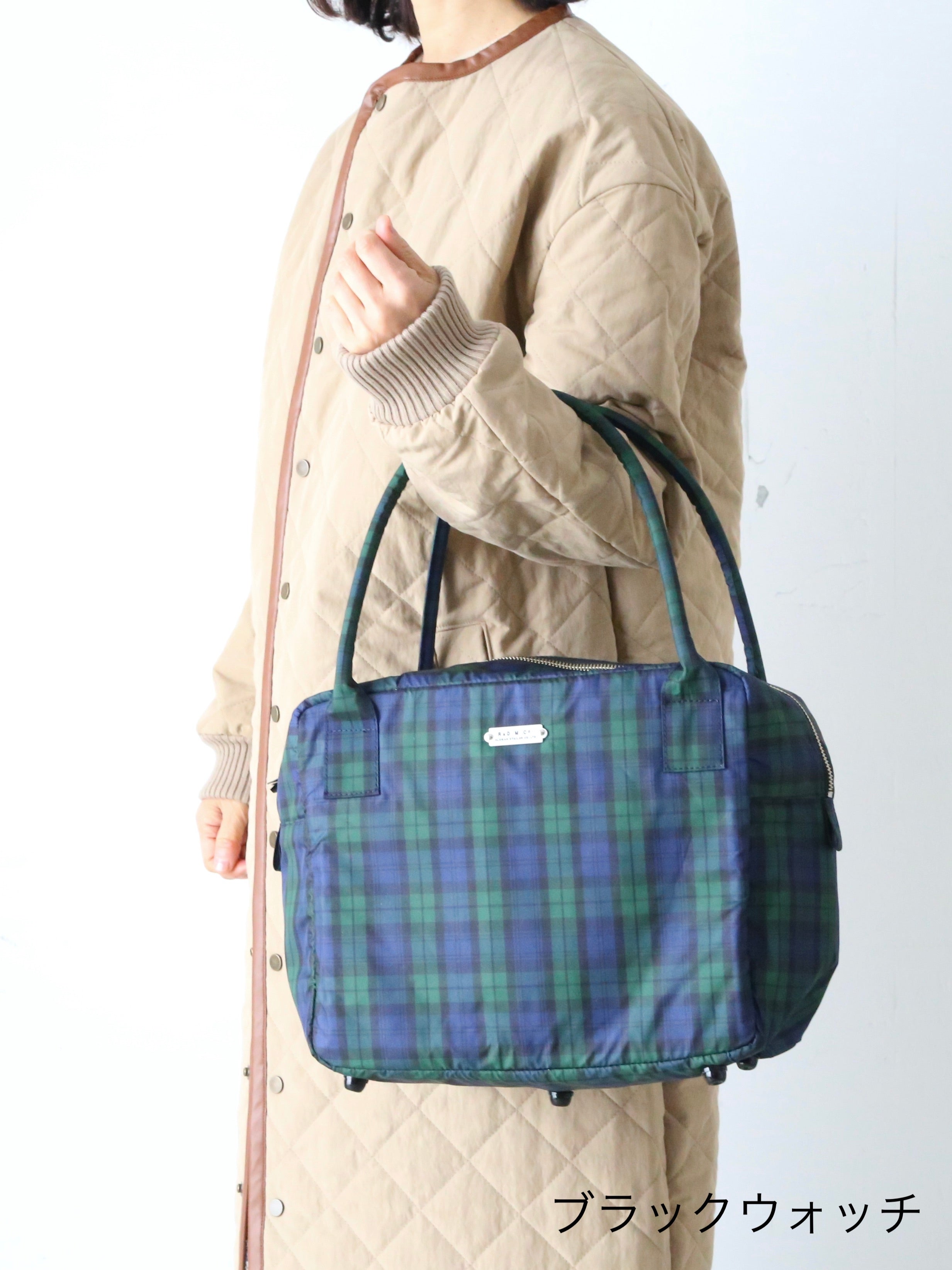 R&D.M.Co- タータンチェックグロッサリーバッグ [7851] – CREER