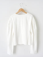 画像をギャラリービューアに読み込む, shida パフスリーブカーディガン [250203]
