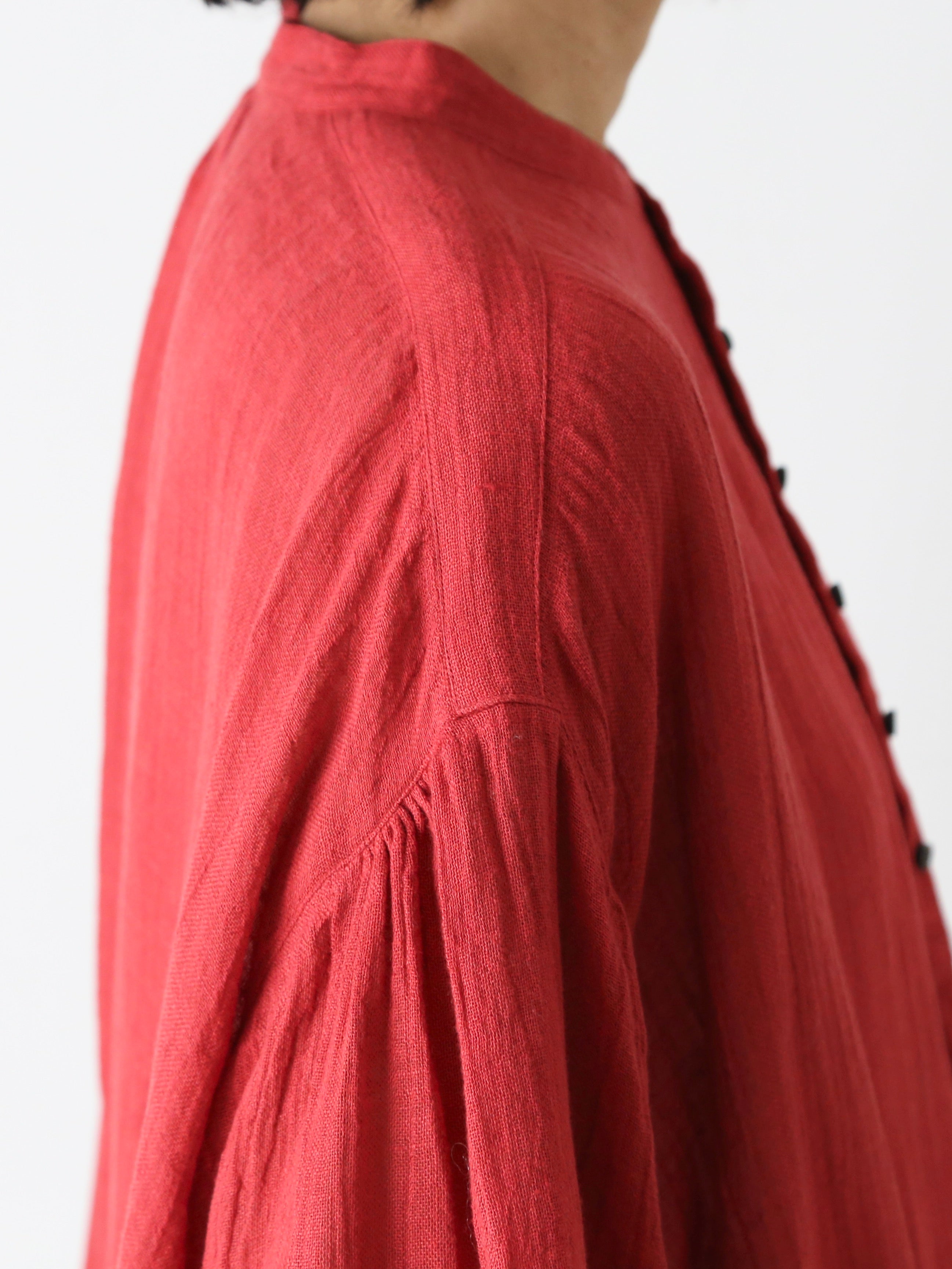 suzuki takayuki ガーゼプルオーバーブラウス [A261-04]