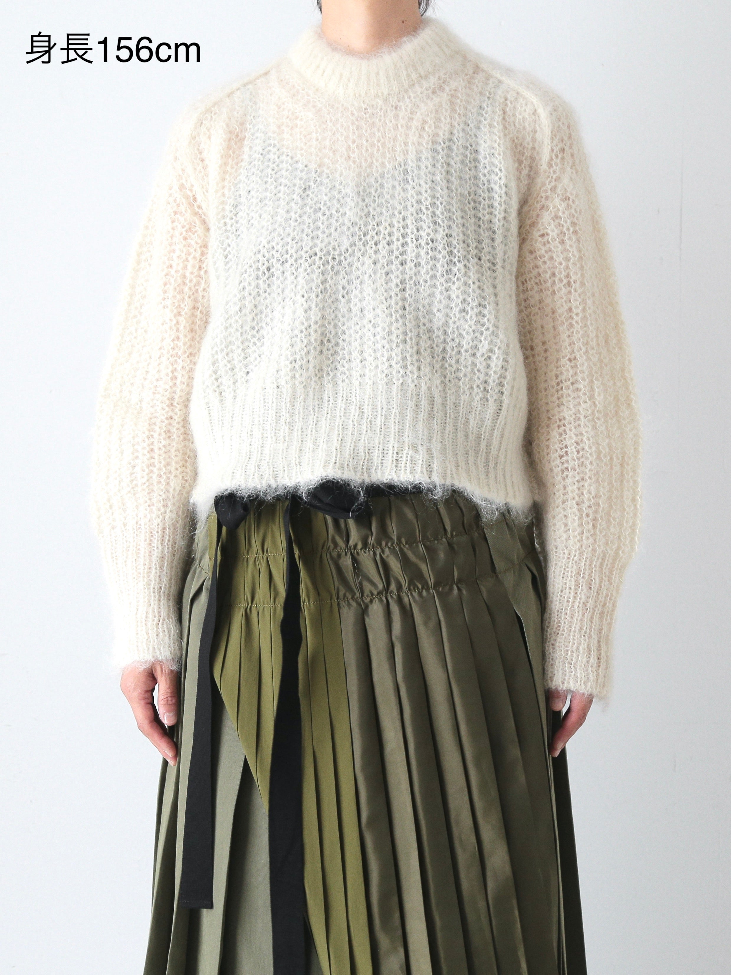 tao ウール片畔起毛加工セーター [TP-N008-051]