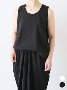 美品トゥジューtoujoursシャンブレービックポケットノースリーブタンクトップ 美品トゥジューtoujoursシャンブレービックポケットノースリーブタンク