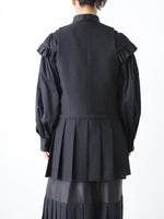Load image into Gallery viewer, noir kei ninomiya エステルギャバジンベスト [3R-A005-051]
