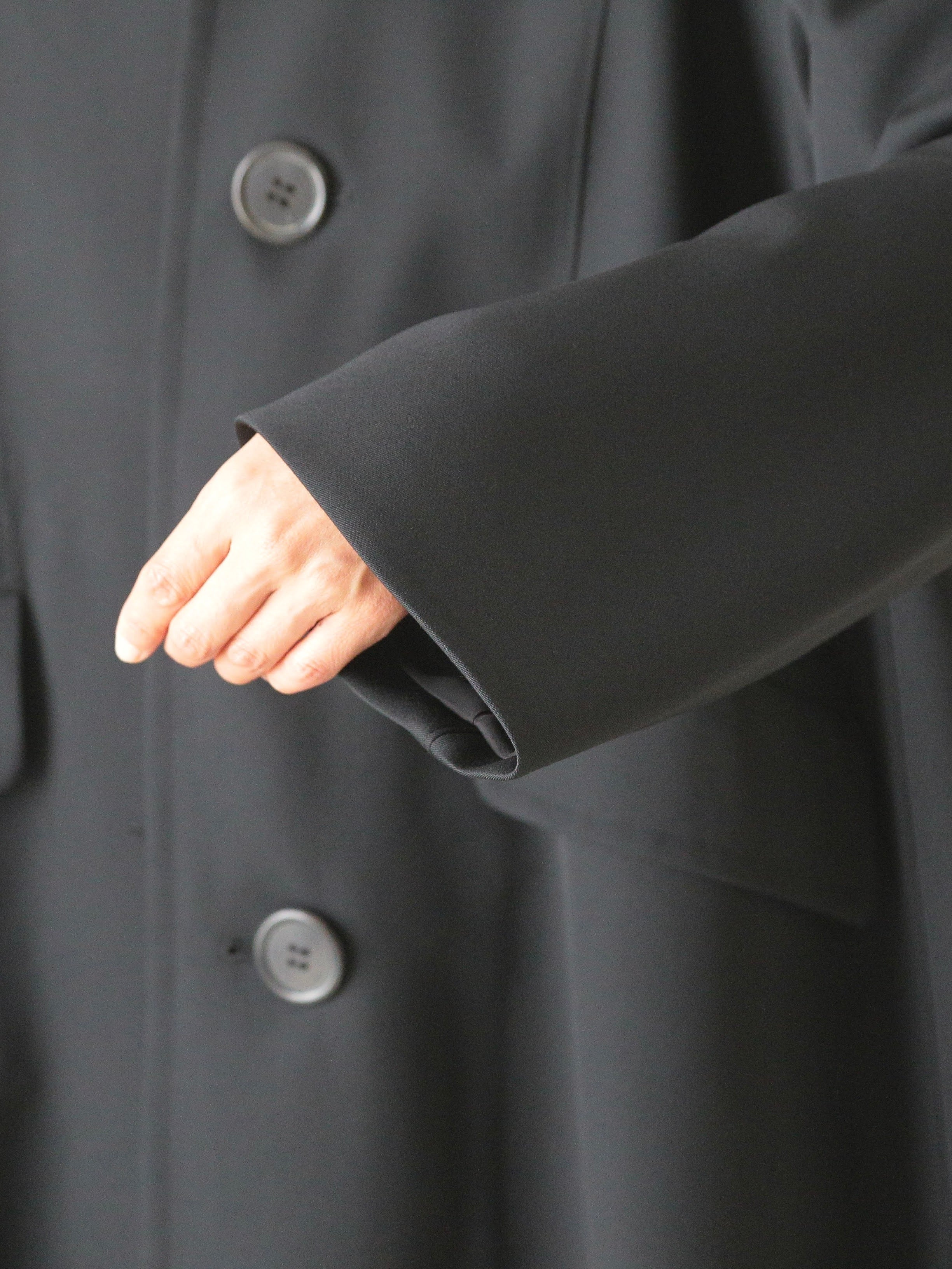 tao ウールギャバ後染めコート [TC-C101-051]