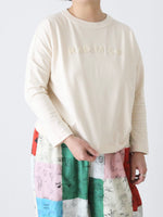 画像をギャラリービューアに読み込む, R&amp;D.M.Co- パイルエンブロイダリードロップショルダー [7981]
