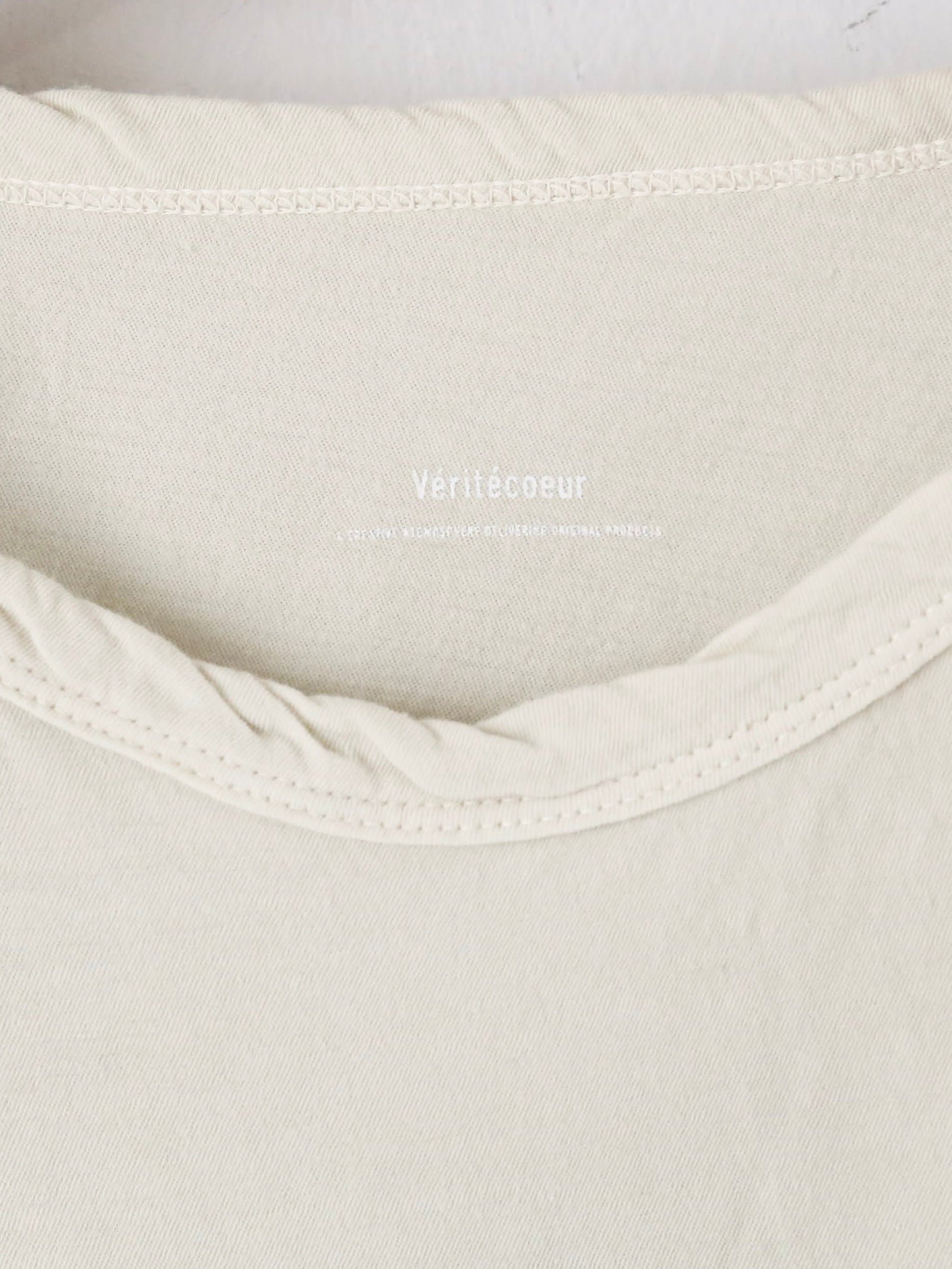 Veritecoeur 強撚天竺クルーネックロングスリーブ [ST-068]