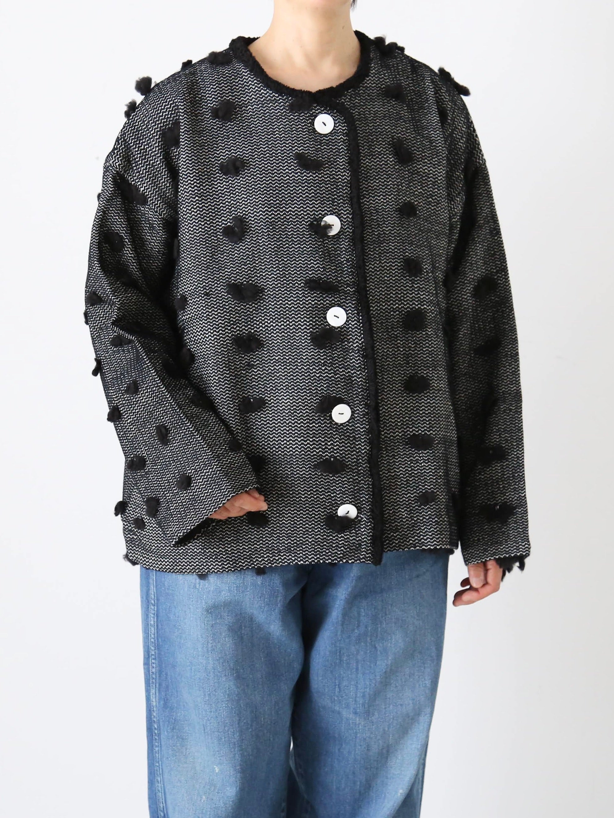 BUNON エンブロイダリーブルゾン [BN2593]